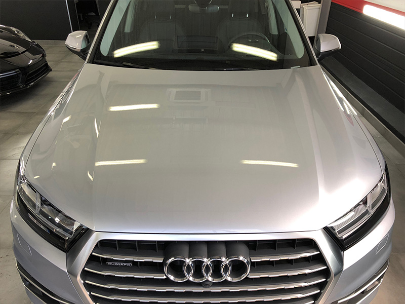 Audi Q7 – Film de protection carrosserie et vitres teintées arrières