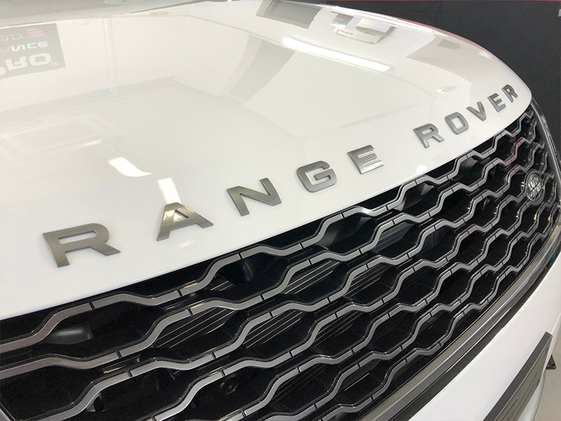 Range Rover Velar Film de protection transparent sur la face avant